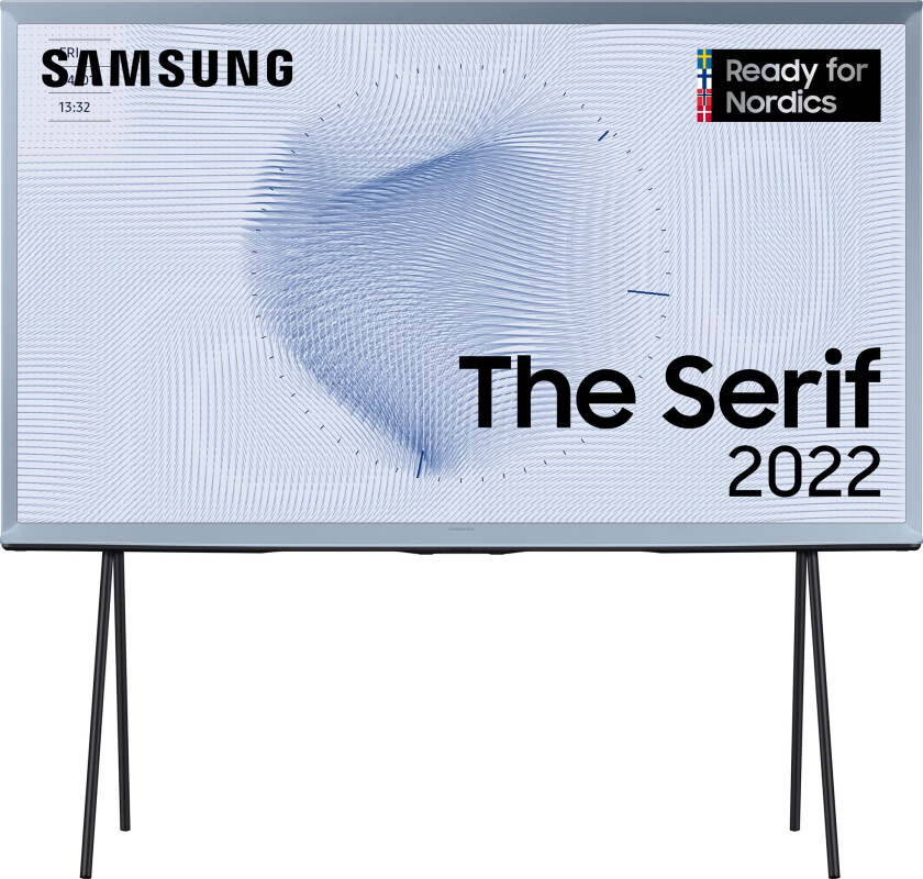 50" The Serif 4K Smart TV Cotton Blue (2022), Cotton Blue