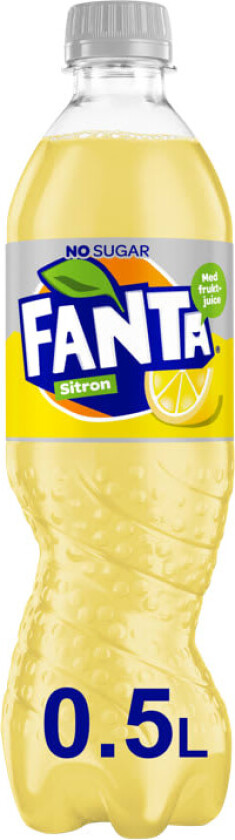 Fanta Lemon No Sugar 0,5l