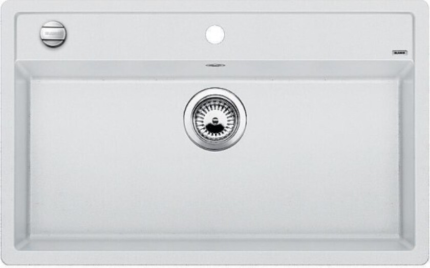 Dalago 8-F MX kjøkkenvask, 80,5x50 cm, hvit