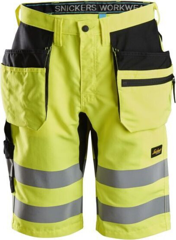 6131 LiteWork Arbeidsshorts varsel, gul Varsel, Gul