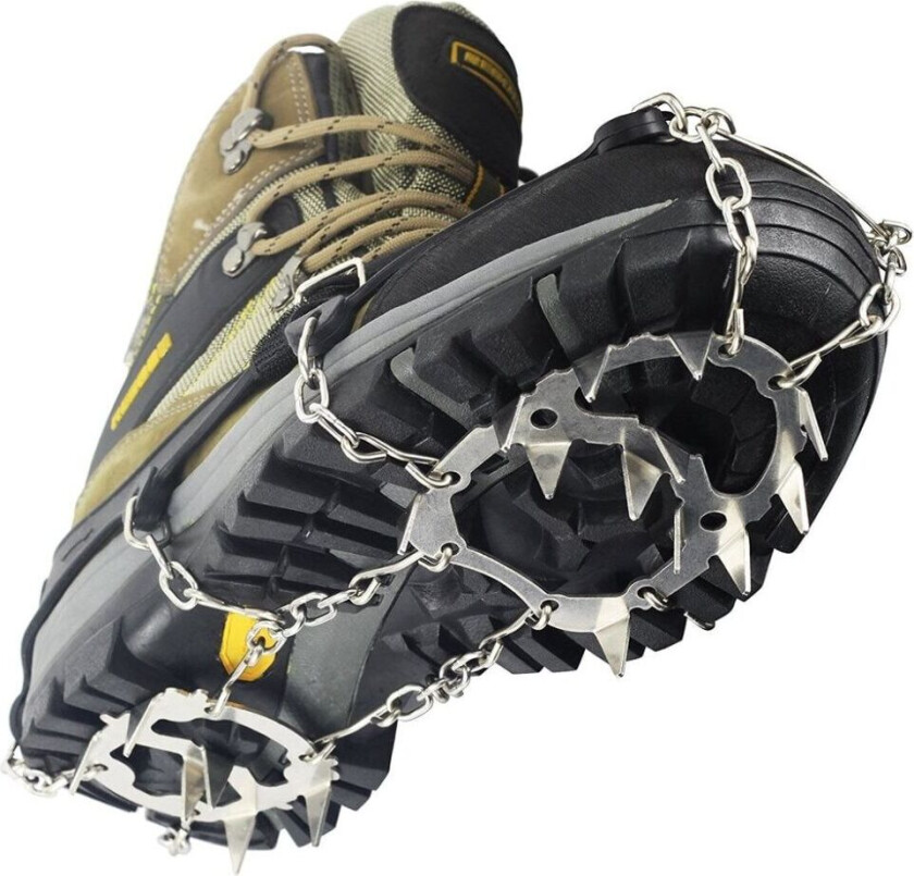 INF Sklisikker beskyttelse / brodder for sko med 18 stålpigger (L)