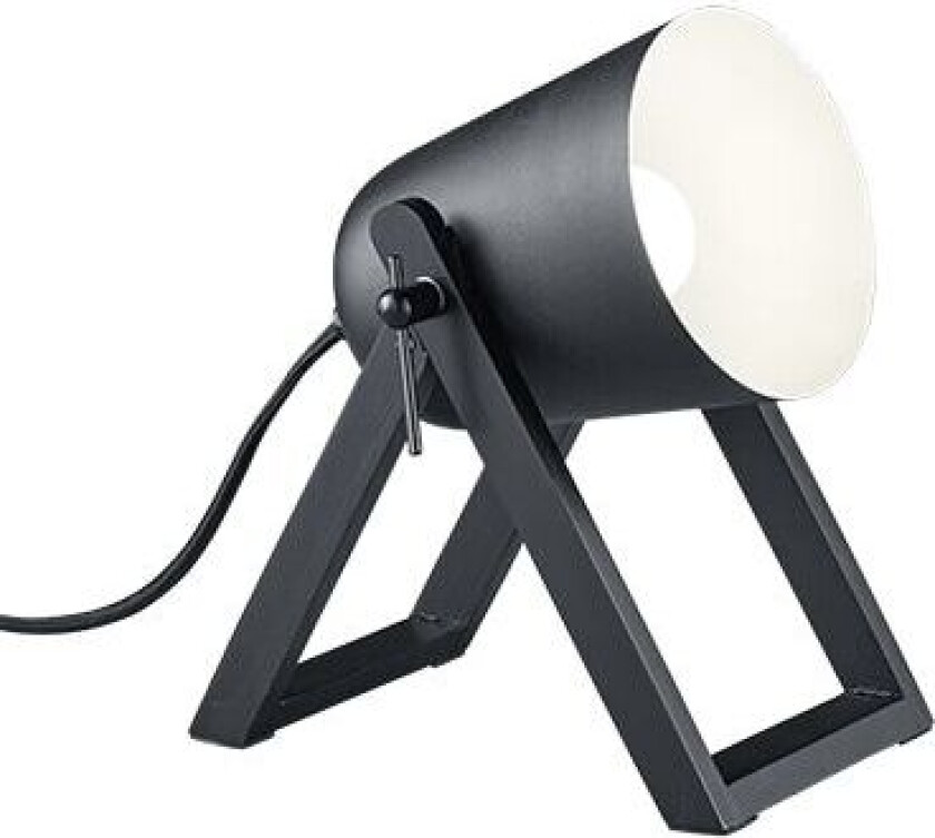 Trio Reality Marc bordlampe, E27, sort