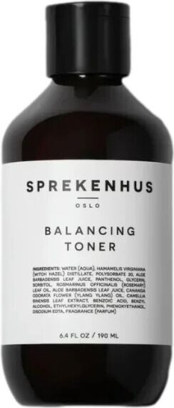 Sprekenhus Balancing Toner 190ml Ansiktsvann unisex
