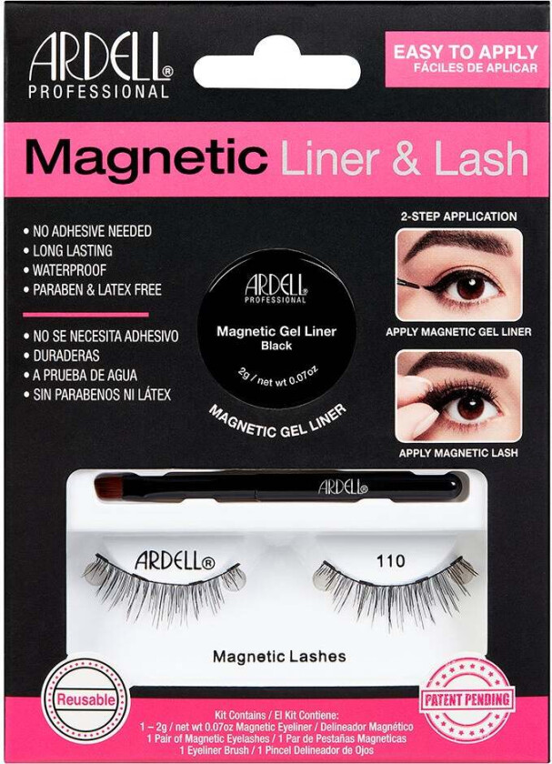 Magnetic Lash & Liner Kit 110, Løsvipper