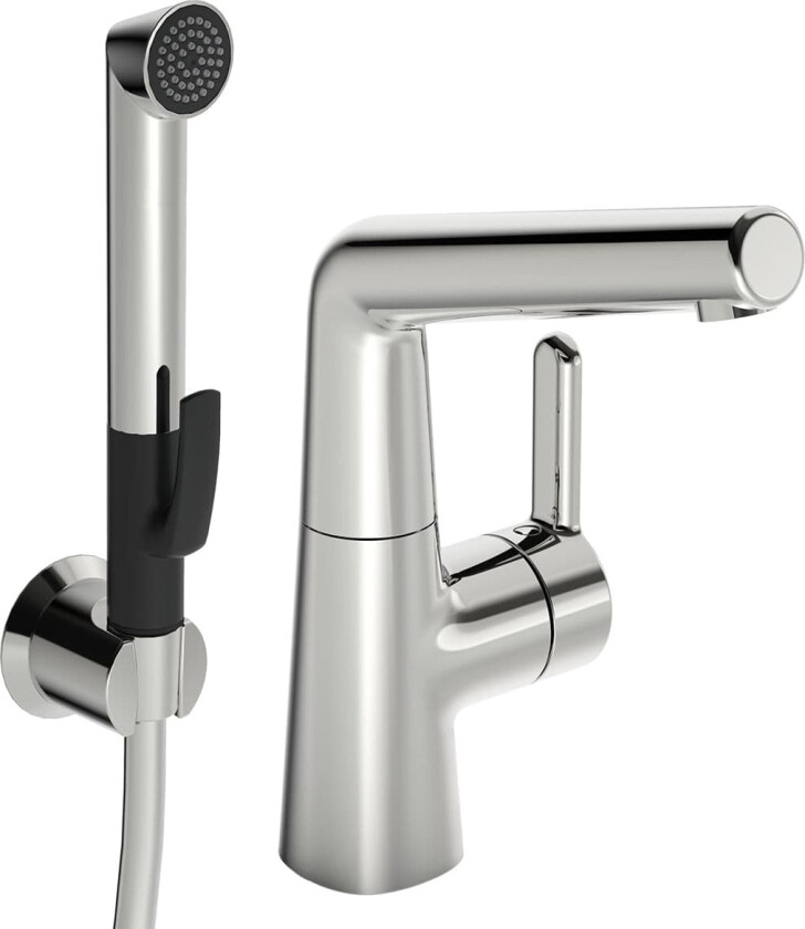 Inspera servantbatteri, svingtut, krom