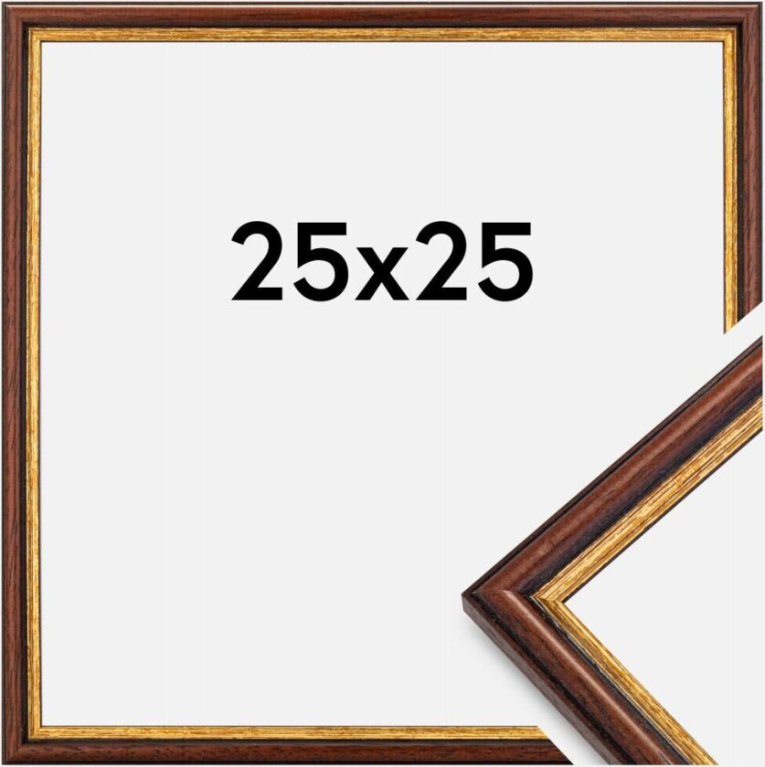 Ramme Horndal Akrylglass Brun 25x25 Cm