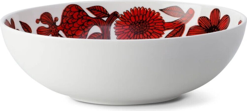 Röd Aster skål Ø 17 cm