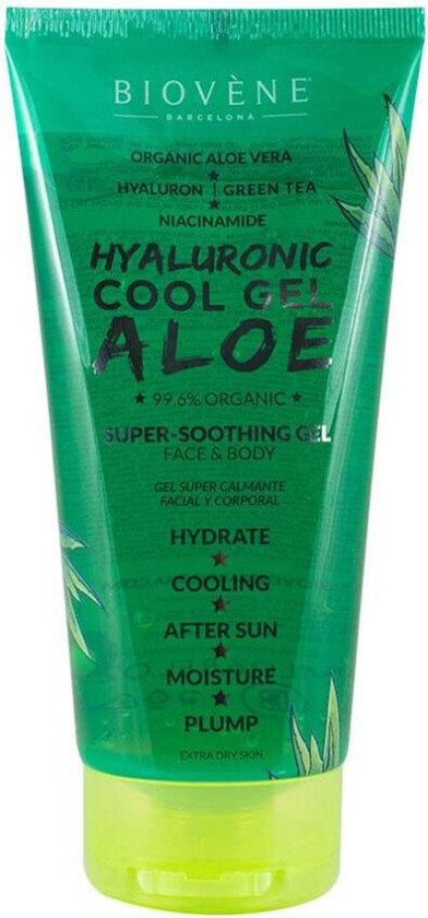 Biovène Hyaluronic Cool Gel Super-Soothing Organic Aloe Vera Body