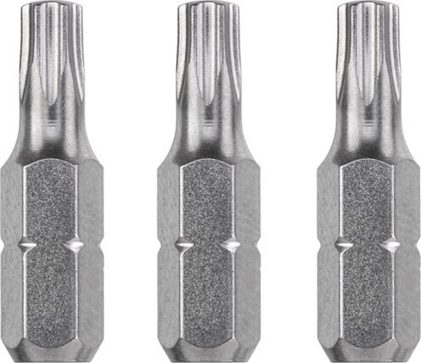 Bilde av Bits, 25 mm, industri, T10, 3 stk., på SB-kort
