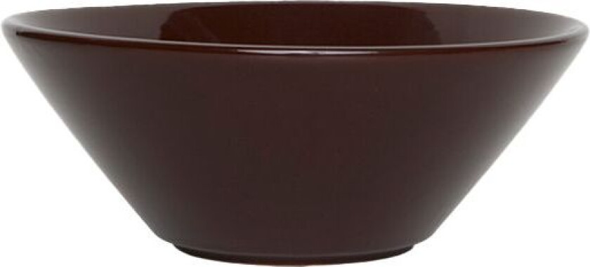 Yuka skål Ø15 cm Dark terracotta