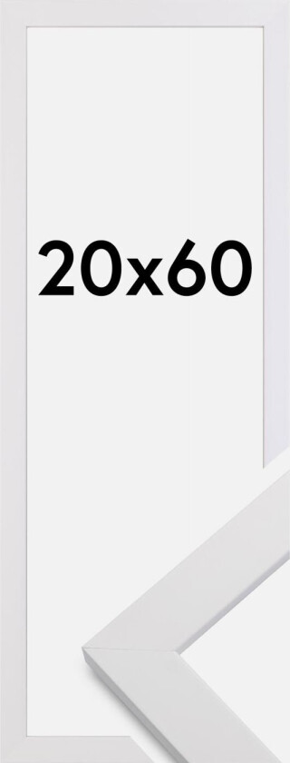 Ramme White Wood 20x60 Cm