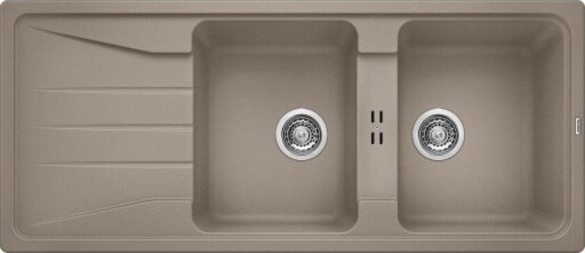 Sona 8S UX kjøkkenvask, 116x50 cm, beige