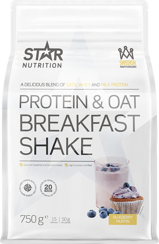 Protein & Oat Breakfast Shake, 750 g