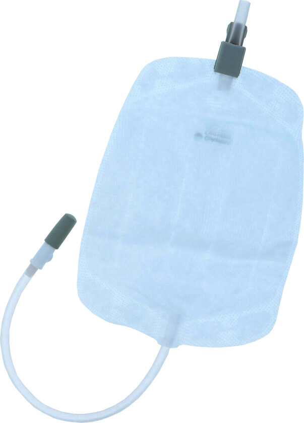 Flerkammer urinpose, 5173, Slange 30 cm, volum 600 ml, 10 stk.