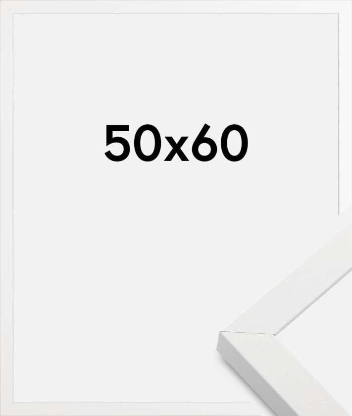 Ramme Amanda Box Hvit 50x60 Cm
