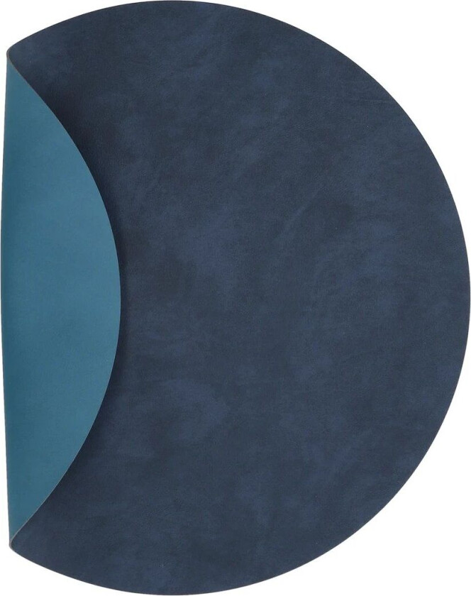 Lind DNA Nupo spisebrikke circle vendbar XL 1 stk. Midnight blue-petrol