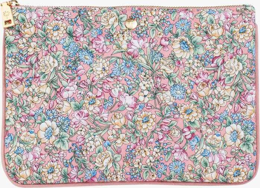 Cotton Clutch Rosie Flower