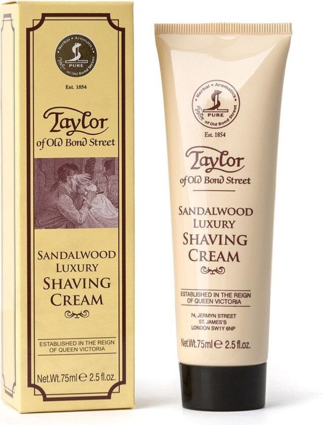 Sandalwood Shaving Cream Tube 75 ml