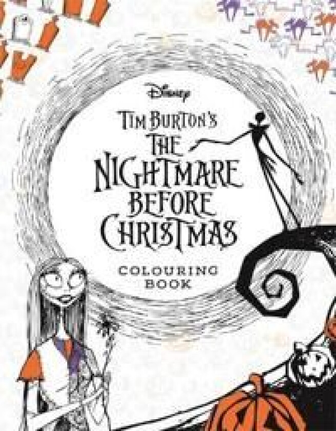 Disney Tim Burton's The Nightmare Before Christmas Colouring Book av Walt Disney