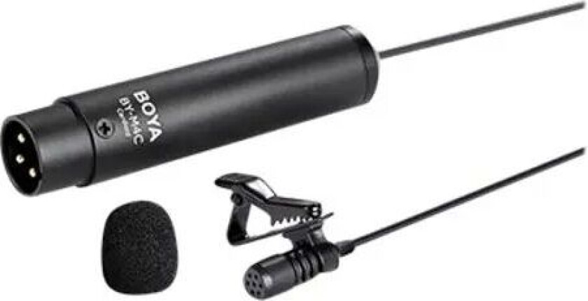 Boya By-m4c Lavalier Microphone Svart