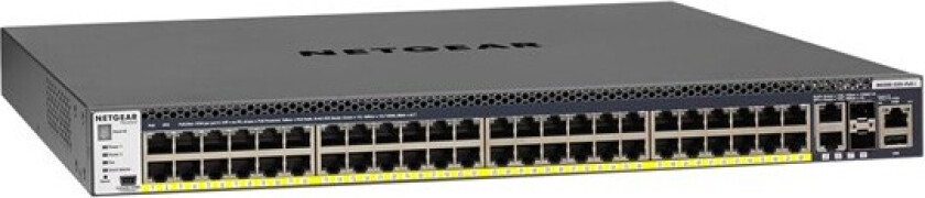 M4300-52G-PoE+ (GSM4352PA) 48x1G PoE+ 480W 2x10G 2xSFP+ Managed Switch