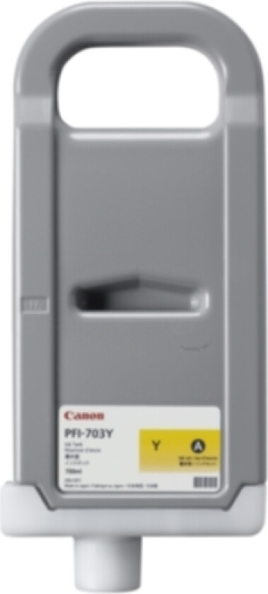 Blekk Gul Pfi-703y 700ml - Ipff810/815/820/825