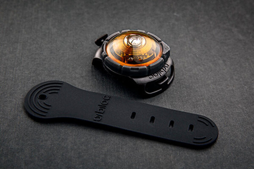 Dual LED Safety Light Amber