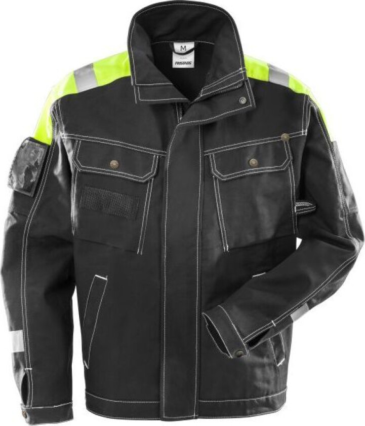 447 FAS Jakke svart Svart