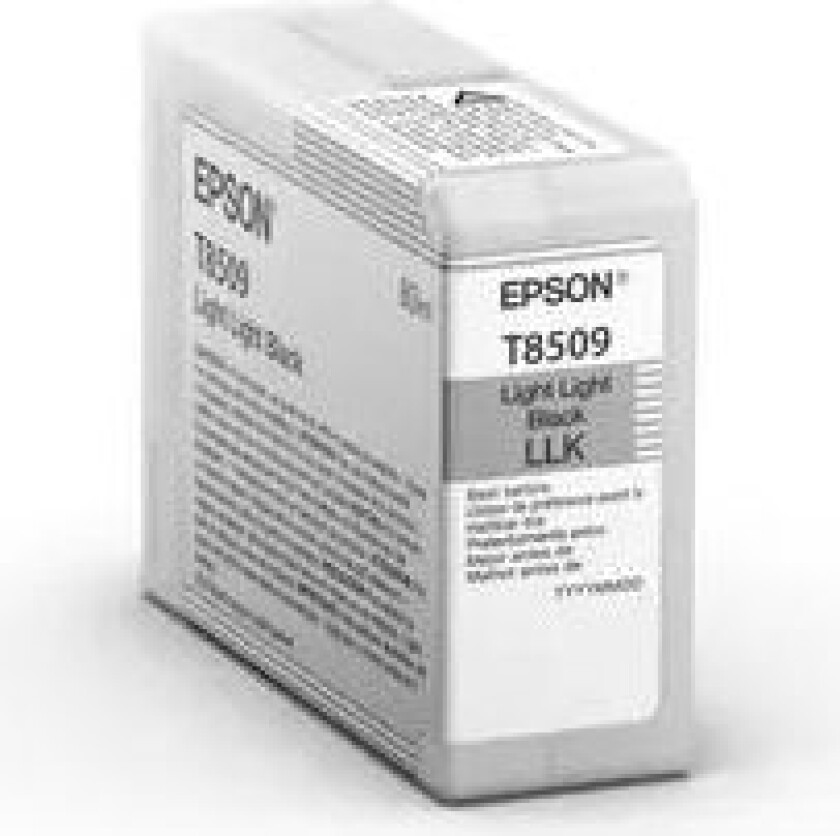 Blekk Ljus Light Svart Hd T8509 80ml - Surecolor P800