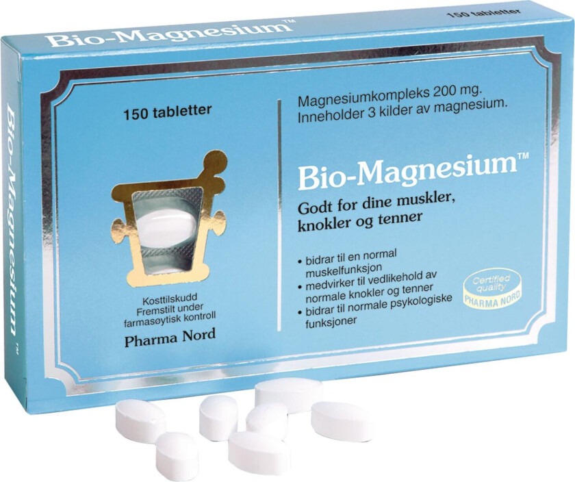 Bio-Magnesium tabletter, 150 stk.