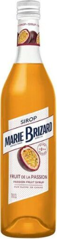 Marie Brizard Sirup Passjonsfrukt (+Pant) Fl 70