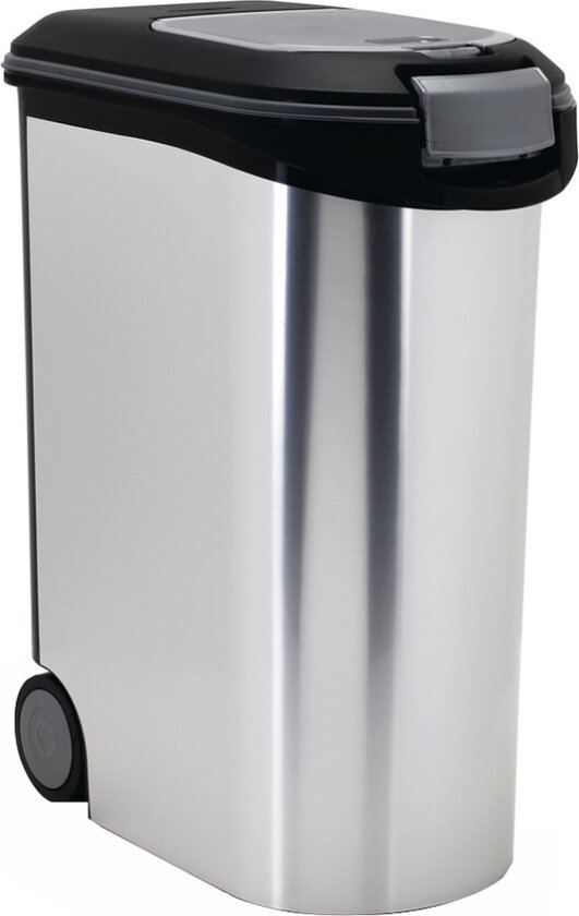 Fôrbeholder Metallic - Inntil 20 kg tørrfôr