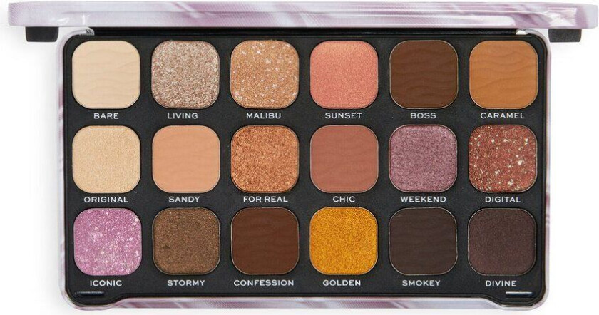 Forever Flawless Shadow Palette Nude Silk 18x1,