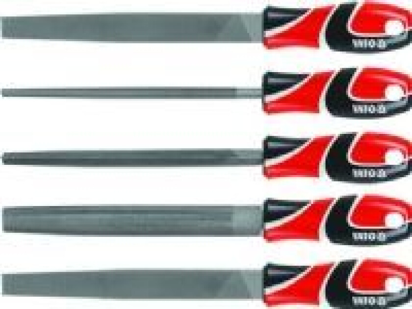 Yato Files for metal smoothing boards 250mm 5pcs. YT-6239