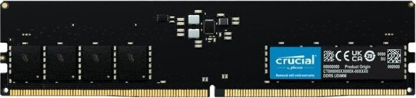 - Ddr5 16gb 4,800mhz Cl40 Ddr5 Sdram Dimm 288-pin