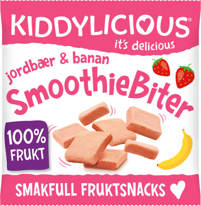 Smoothie Biter Jordbær&Banan 6g