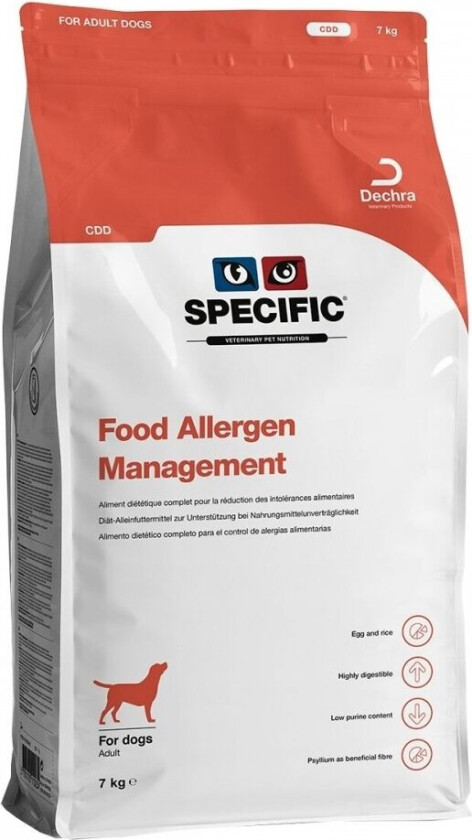 Specific Food Allergy Management CDD (7 kg)
