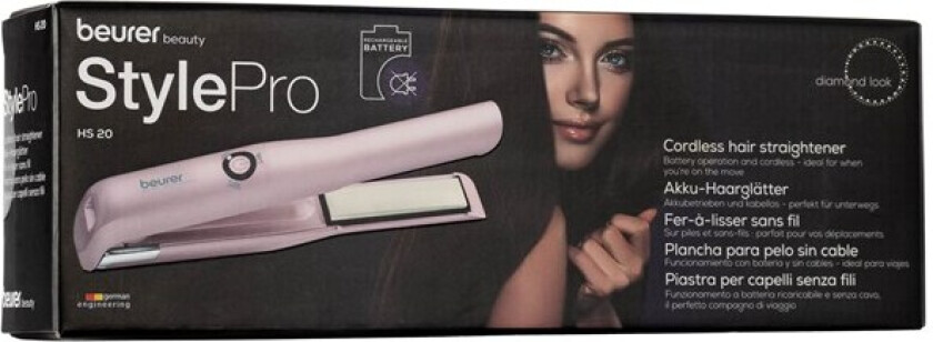 - HS 20 Cordless Hair Straightener - 3 Years Warranty