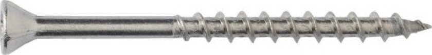 NKT Terrasseskrue med undersenket hode, rustfri A4, 4,2 x 55 mm - 200 stk