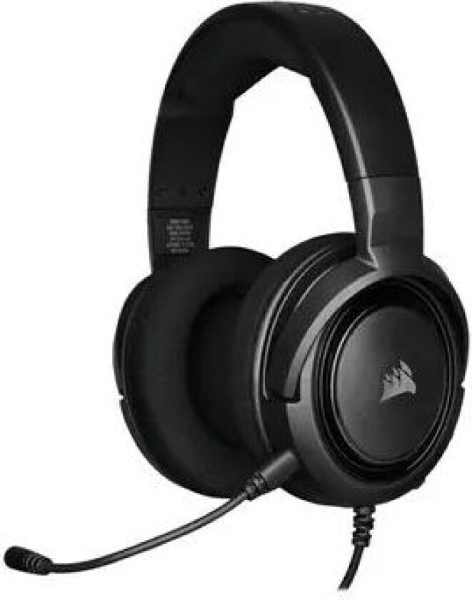 Corsair Gaming Hs35 Hodesett 3,5 Mm Jakk Stereo Svart