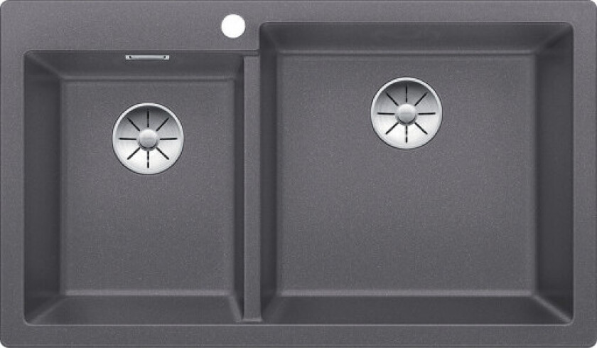 Pleon 9 kjøkkenvask, 86x50 cm, grå