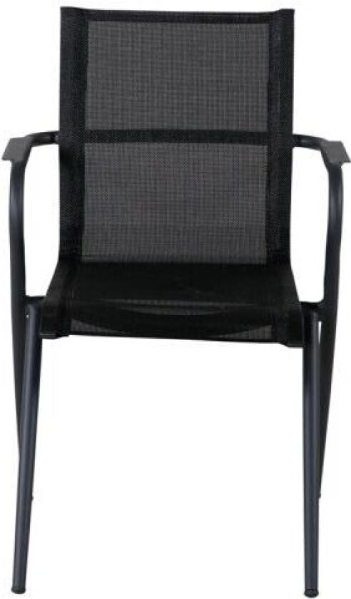 Alina hagestol stabelbar svart .