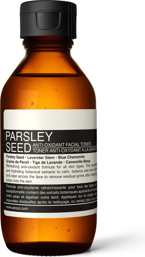 Parsley Seed Anti-Oxidant Facial Toner 100 ml