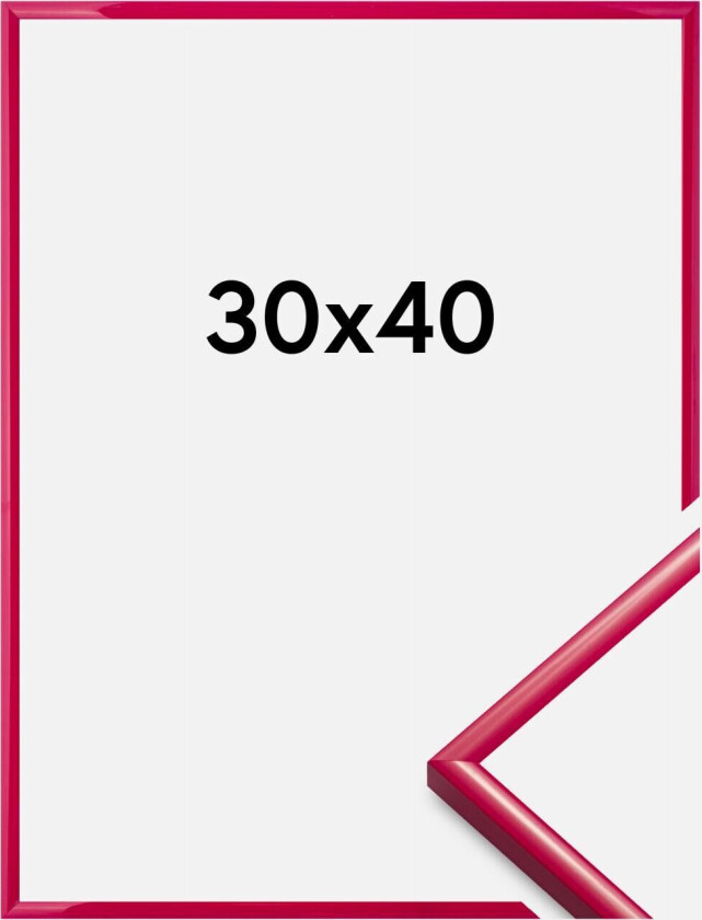 Ramme New Lifestyle Akrylglass Rose 30x40 Cm