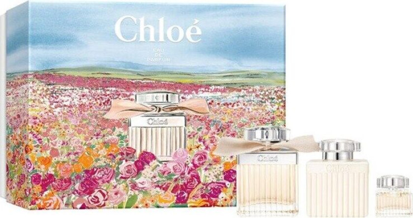 Giftset Chloe Signature Edp 75ml + Bodylotion 100ml + Edp 5ml