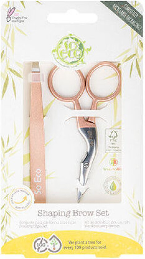 Shaping Brow Scissor & Tweezer 2pcs