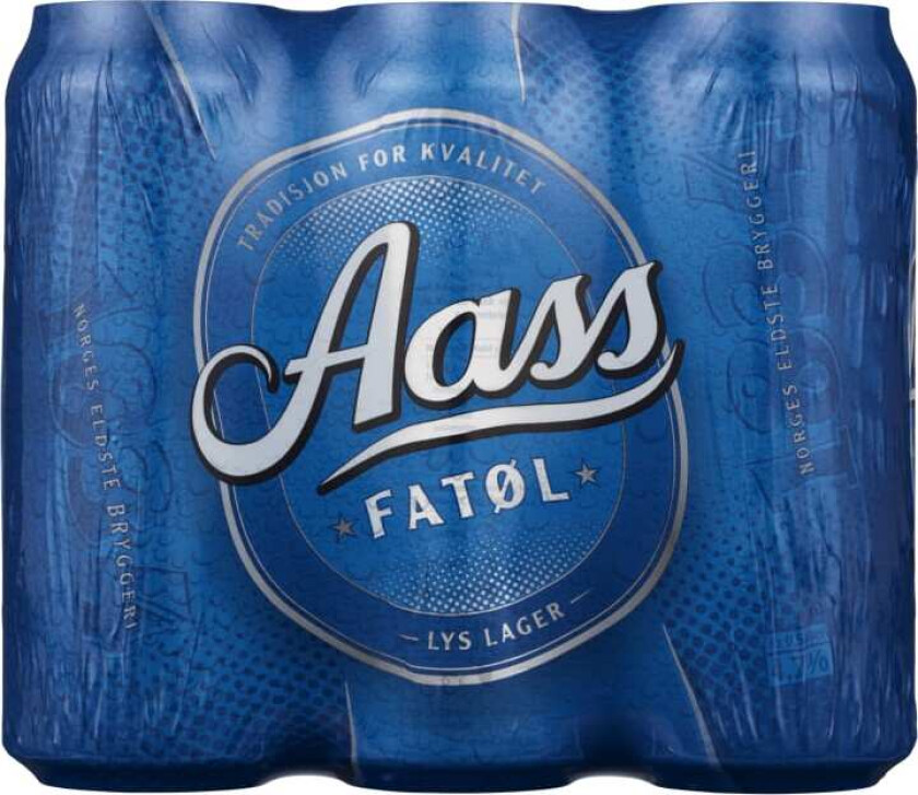 Aass Fatøl 0,5lx6 boks