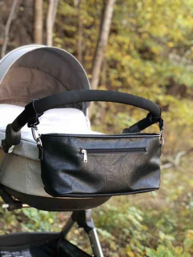 - Tinkabag Organizer til Barnevogn Svart PU