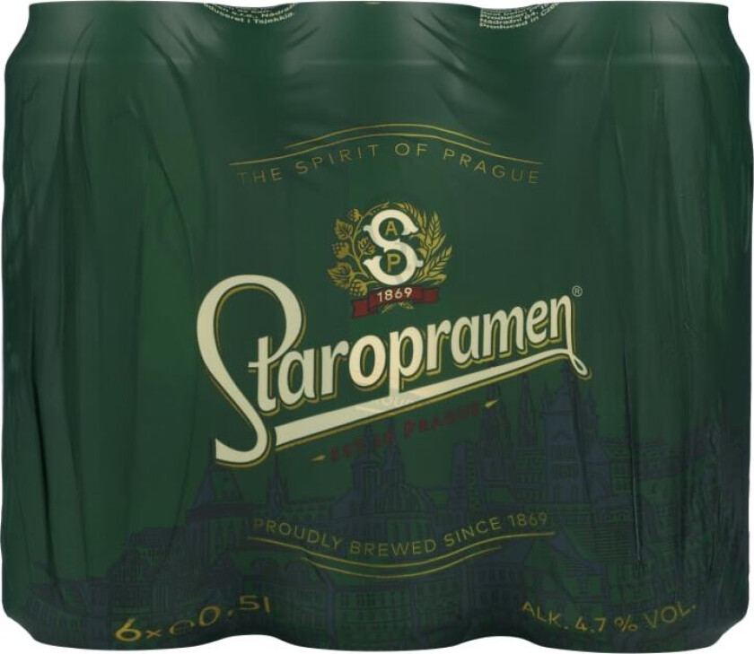 Staropramen Premium 0,5lx6 boks