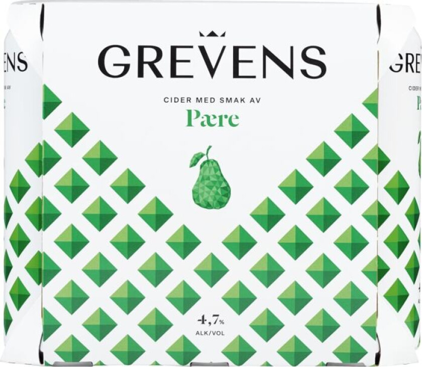 Grevens Cider Pære 0,5lx6 boks